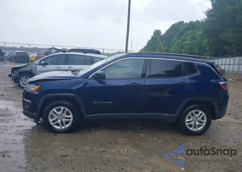 2020 Jeep Compass Sport Fwd z USA, uszkodzony, nr VIN 3C4NJCAB2LT253123